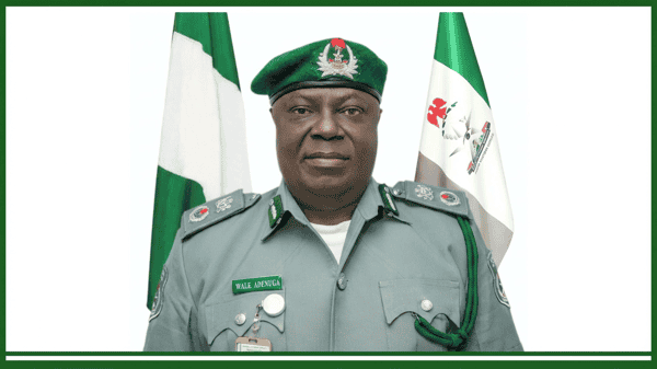 Dr Ben Oramalugo, Customs Area Controller, Seme Command