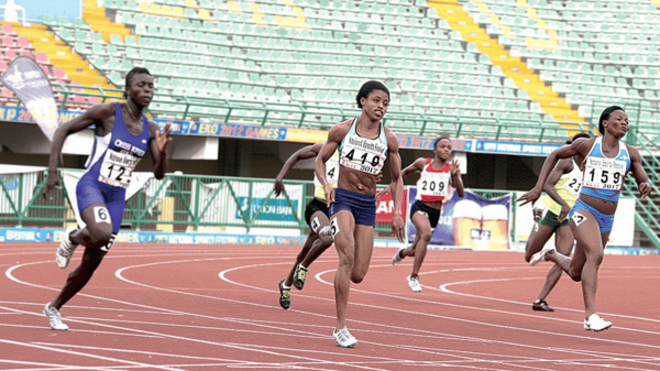 [FILE] Nigerian athletes, in this undated photo, take part in a national championship. PHOTO FEMI ADEBESIN-KUTI