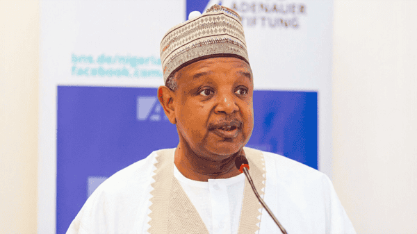 Minister of Budget and National Planning, Atiku Bagudu. Photo Twitter