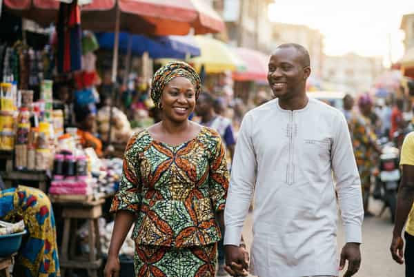 Nigerian married couple