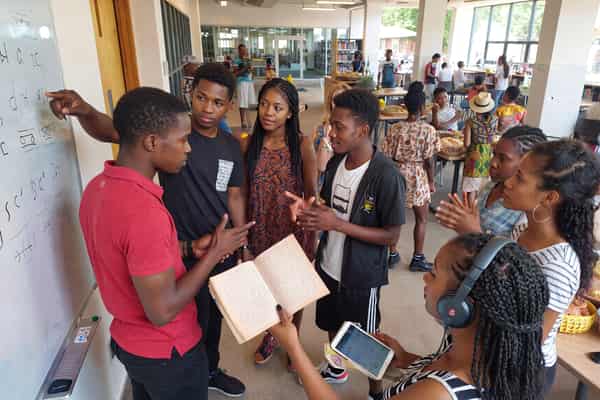 Nigerians learning languages