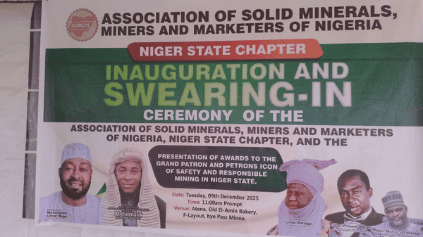 The Association of Solid Minerals, Miners and Marketers of Nigeria (ASMMMON)