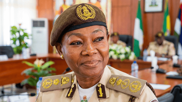 The Comptroller General of the Nigeria Immigration Service (NIS), Kemi Nandap