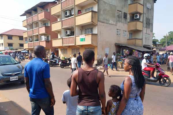 couple looking at homes