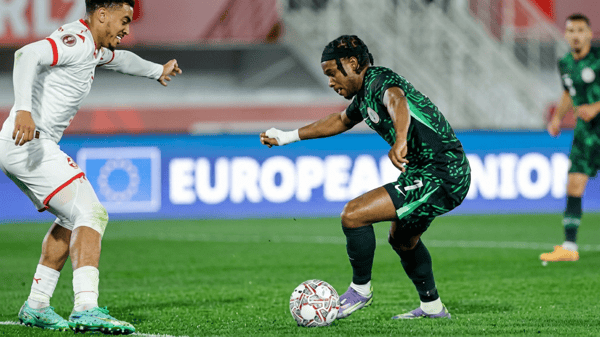 Nigeria’s forward Ademola Lookman (Photo by Abdel Majid BZIOUAT AFP )