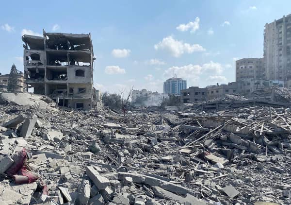 Damage in Gaza