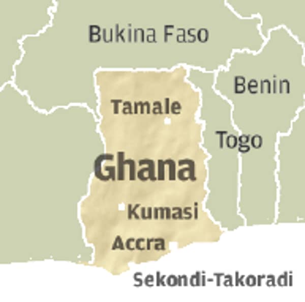 Ghana-map