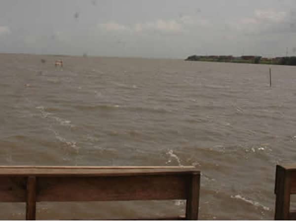 At sea enroute Ikorodu to Victoria Island