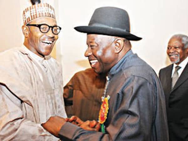 jonathan and buhari-