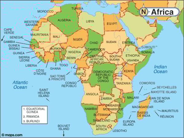 mapAfrica