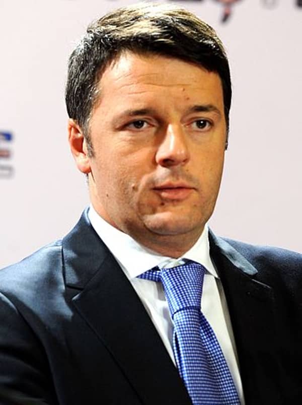 Minister Matteo Renzi