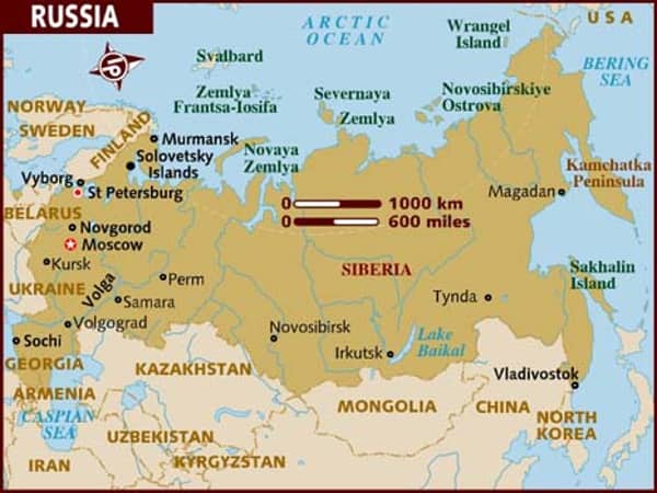 russia map