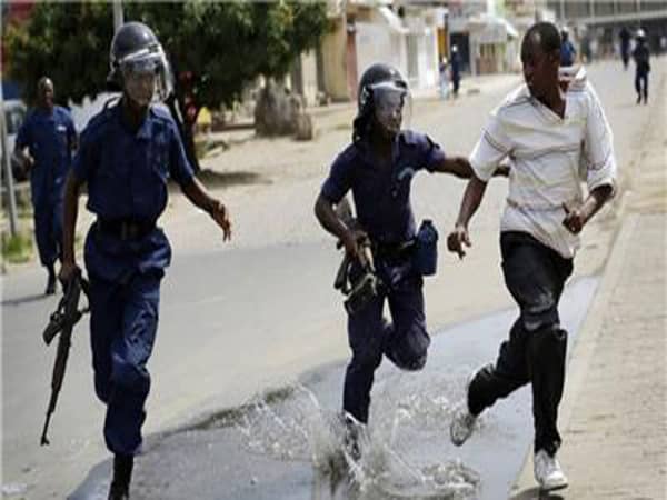 Burundi protest