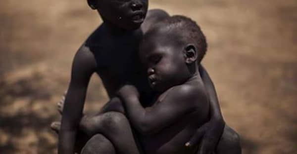 sudan starving children