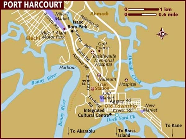 port-harcourt map