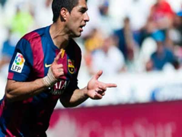 Suarez. Spain Soccer La Liga