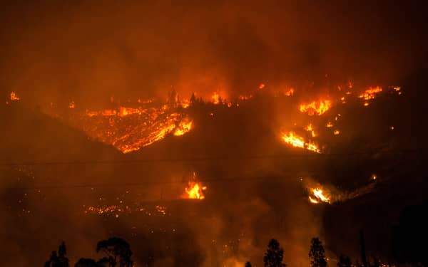 CHILE-FOREST-FIRE