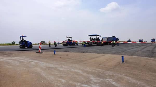 Abuja airport runway repairs