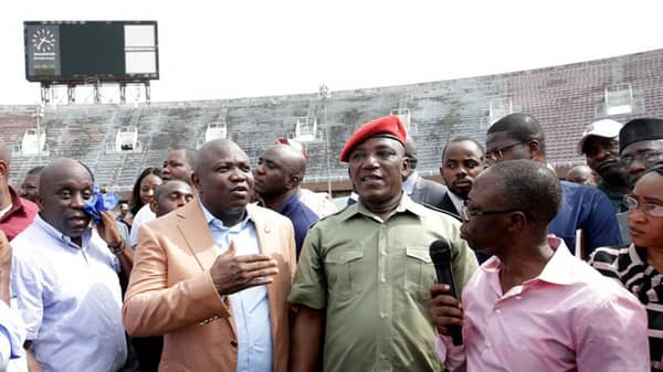 Akinwunmi, Dalung at National Stadium Surulere