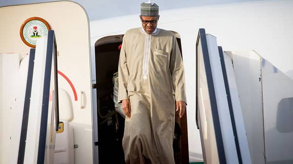 President-Muhammadu-Buhari-arriving-Nigeria