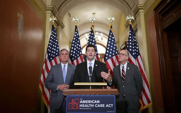 Paul Ryan, House Leaders Hold Press Conference On American Health Care Act