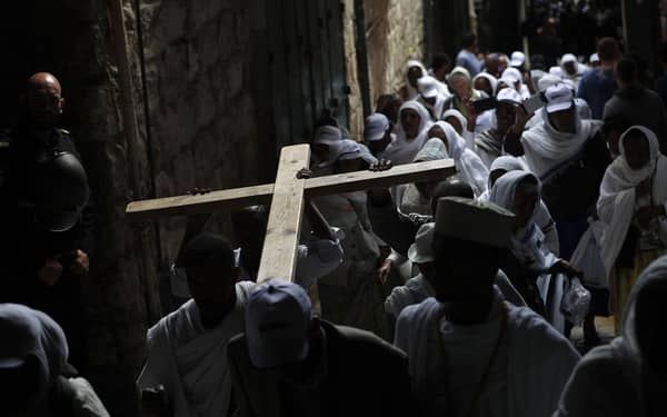 PALESTINIAN-ISRAEL-JERUSALEM-RELIGION-CHRISTIANITY-GOOD FRIDAY