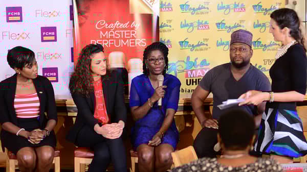 Midred-Bagshaw-(Imperial-Leather_Canoe)-addressing-the-Media