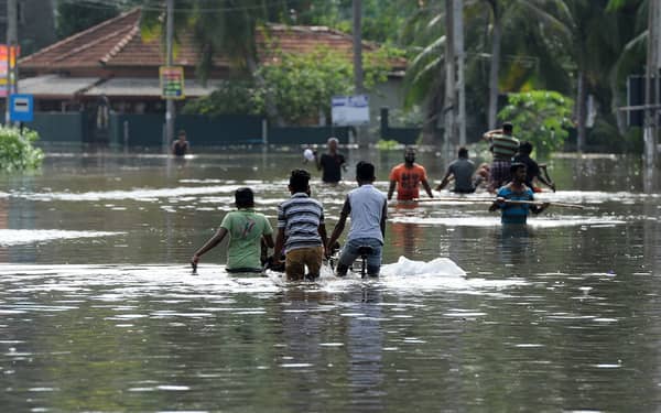 SRI-LANKA-WEATHER-FLOOD