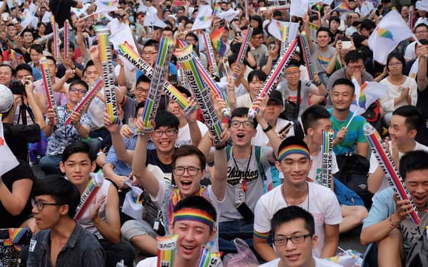 TAIWAN-POLITICS-HOMOSEXUALITY-RIGHTS-MARRIAGE-LGBT