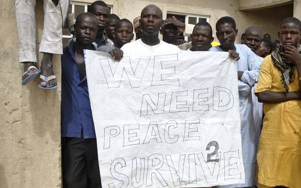 NIGERIA-POLITICS-IDP-BOKO-HARAM-AID