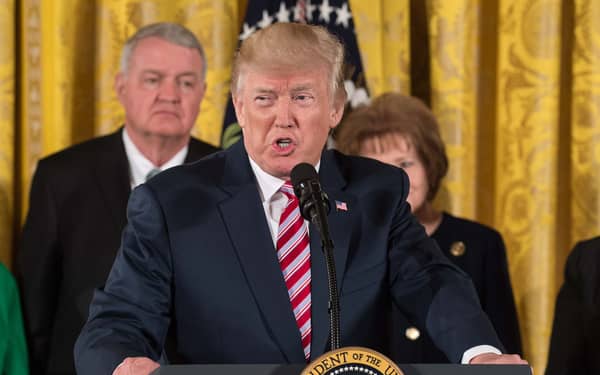 Donald Trump Announces Air Traffic Control Reforms