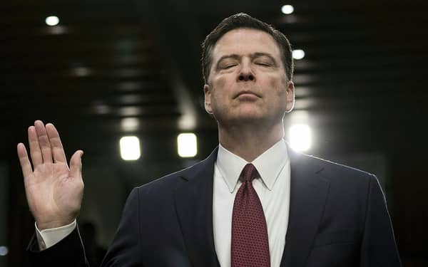 Ex-FBI director Comey to testify in Russia probe on June 8