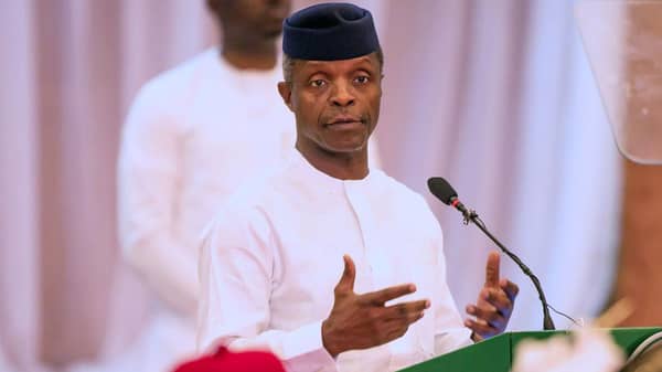 Vice President, Yemi Osinbajo