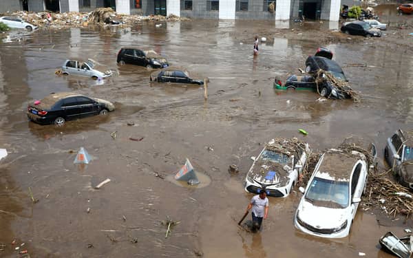 CHINA-FLOODS-WEATHER