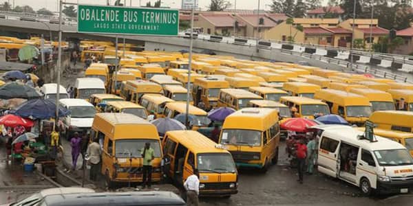 Obalende bus terminus
