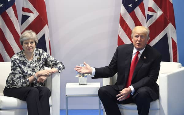 Trump and May