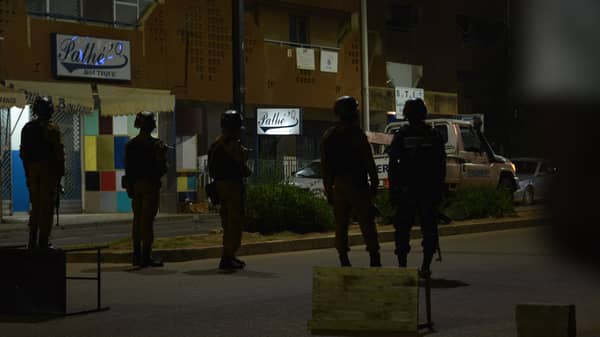 Army clashes with suspected jihadists at Burkina Faso cafe