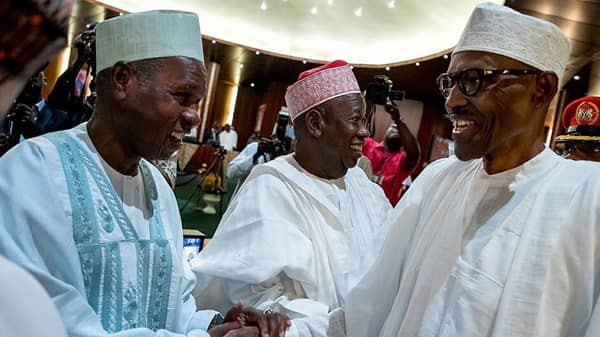 Buhari and governors 2