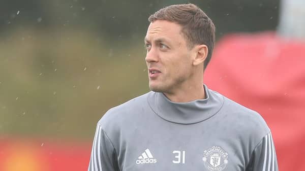 Matic in Man U training