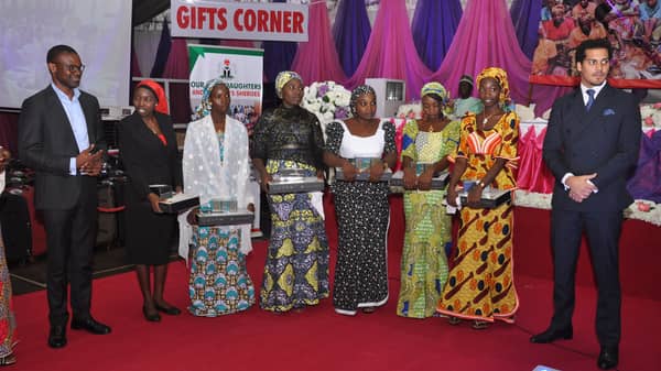 AfriOne Chibok grils donation