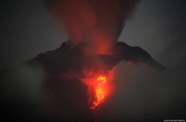 APTOPIX Indonesia Volcano Erupts