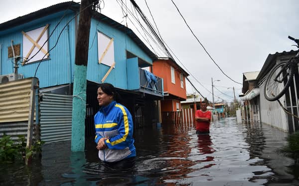 PUERTORICO-CARIBBEAN-WEATHER-HURRICANE
