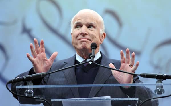 John McCain Honored With Liberty Medal For A Lifetime Of Service