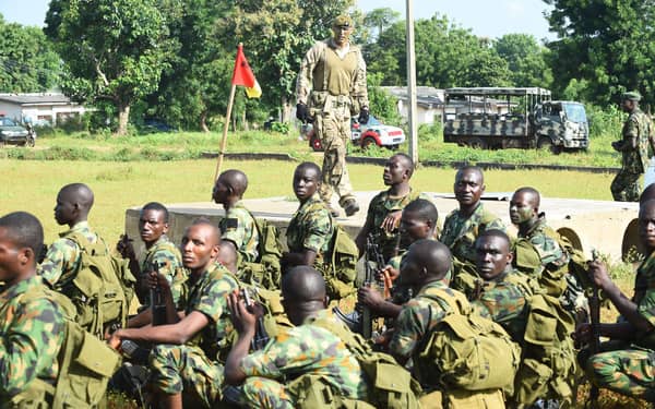 NIGERIA-BRITAIN-MILITARY-TRAINING