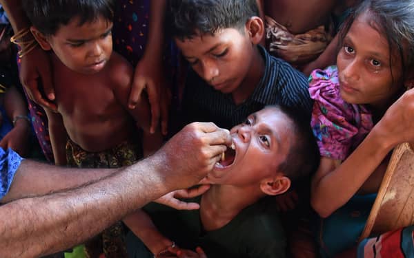 BANGLADESH-MYANMAR-UNREST-REFUGEE-VACCINES-WHO