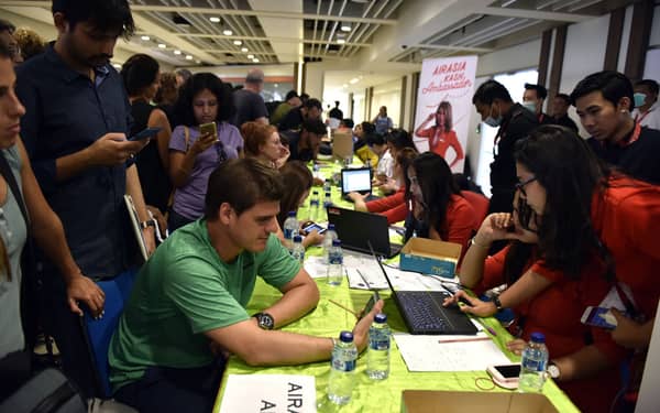 INDONESIA-BALI-VOLCANO