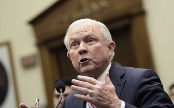 US Attorney General Jeff Sessions testifies at House Judiciary Committee hearing on oversight of the US Justice Department