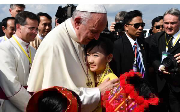 MYANMAR-VATICAN-RELIGION-POPE
