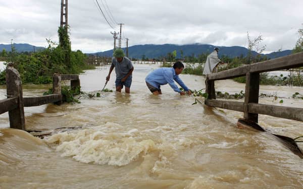 VIETNAM-DISASTER-FLOOD-LANDSLIDE
