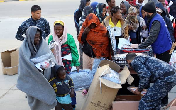 LIBYA-CONFLICT-MIGRANTS